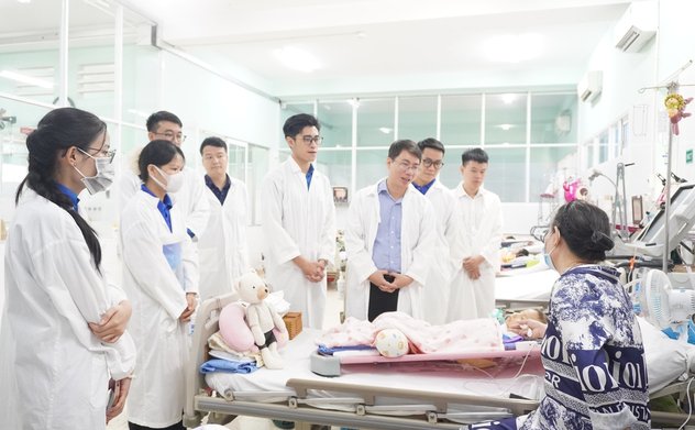 Chi đoàn Kiểm toán nhà nước khu vực XII lan tỏa tinh thần thiện nguyện tại Bệnh viện Nhi Đồng Nai