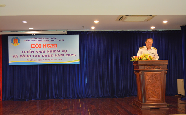 Đảng bộ, KTNN khu vực IX tổ chức hội nghị triển khai nhiệm vụ và công tác Đảng năm 2025