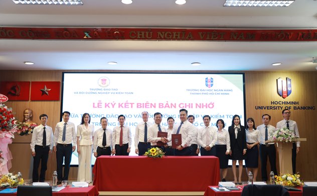 Trường Đào tạo và Bồi dưỡng nghiệp vụ kiểm toán và Đại học Ngân hàng TP. Hồ Chí Minh ký Quy chế Hợp tác tư vấn, đào tạo và nghiên cứu khoa học