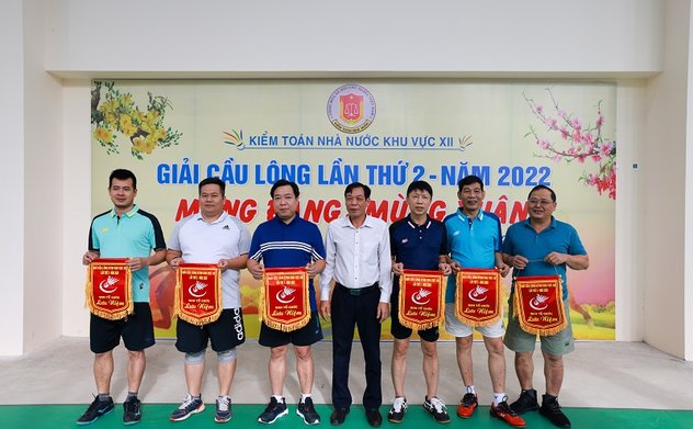 Kiểm toán nhà nước khu vực XII tổ chức Giải cầu lông năm 2022