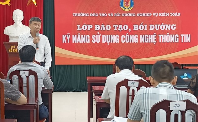Khai giảng Lớp bồi dưỡng kỹ năng sử dụng công nghệ thông tin cho công chức các đơn vị tham mưu thuộc Kiểm toán nhà nước