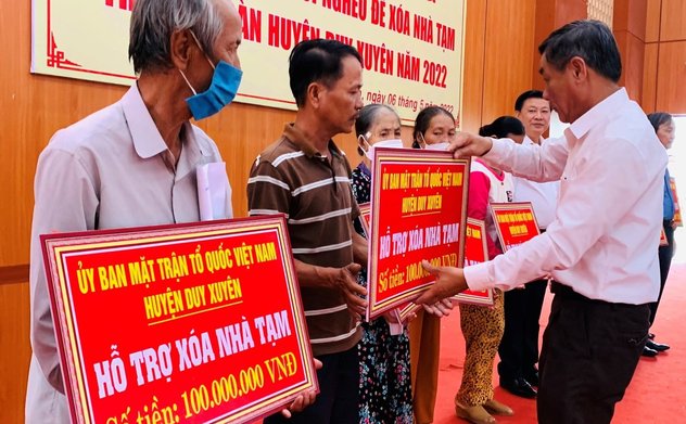 Bộ Tài chính công bố thông tin tiếp nhận ủng hộ Quỹ xóa nhà tạm, nhà dột nát