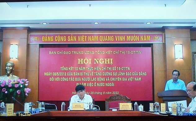 Tăng cường sự lãnh đạo của Đảng đối với công tác đưa người lao động và chuyên gia Việt Nam đi làm việc ở nước ngoài
