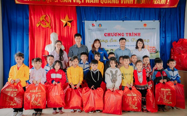 KTNN khu vực X đồng hành cùng học sinh vùng cao tại huyện Nguyên Bình tỉnh Cao Bằng