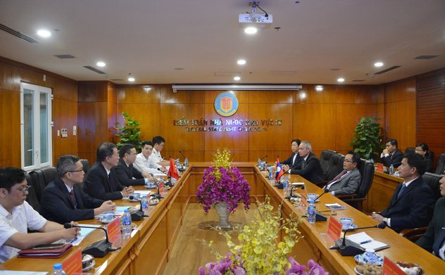 Kiểm toán nhà nước khu vực IV chia sẻ kinh nghiệm kiểm toán với Kiểm toán nhà nước Lào