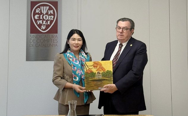 Xây dựng hợp tác giữa Kiểm toán nhà nước và Cơ quan Kiểm toán vùng Catalonia