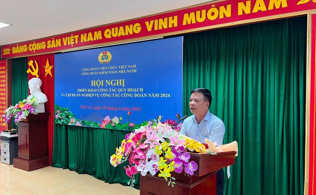 Công đoàn Kiểm toán nhà nước: Tập huấn công tác công đoàn năm 2024