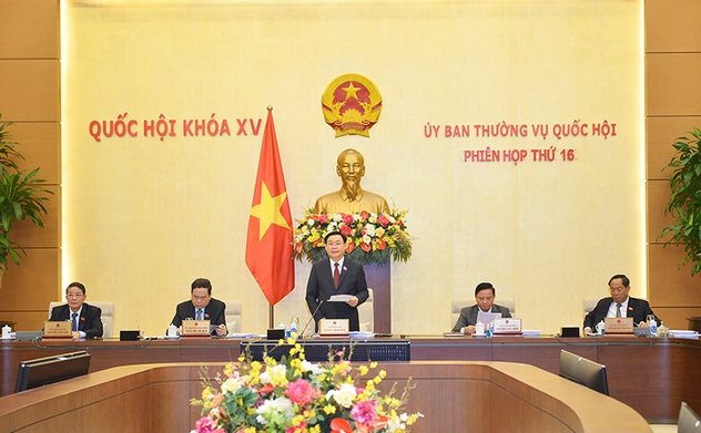 Khai mạc Phiên họp thứ 16 của Ủy ban Thường vụ Quốc hội