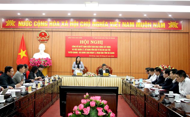 Công bố Quyết định Kiểm toán Dự án Cao tốc Tuyên Quang – Hà Giang