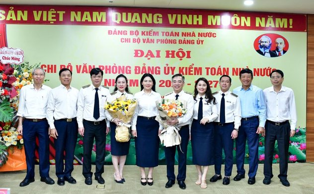 Đại hội Chi bộ Văn phòng Đảng ủy KTNN nhiệm kỳ 2025-2027