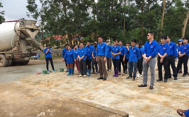 Đoàn thanh niên KTNN khu vực X thực hiện chương trình tình nguyện hè 2018 tại tỉnh Lạng Sơn