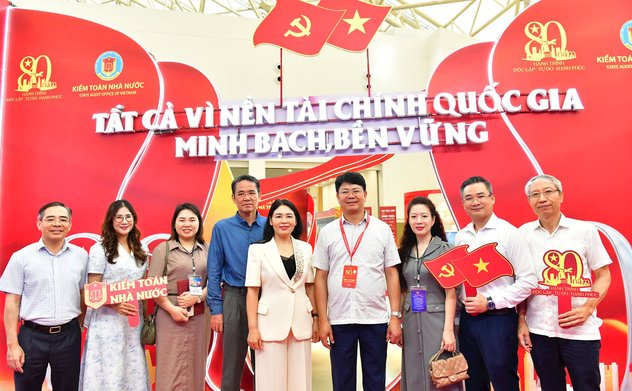 Kiểm toán nhà nước tổng duyệt Không gian trưng bày tại Triển lãm thành tựu Đất nước