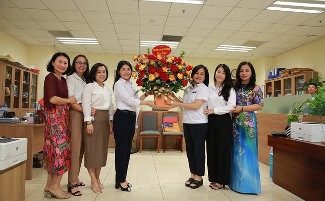 Lãnh đạo KTNN chúc mừng Ban biên tập Cổng thông tin điện tử KTNN  nhân dịp 97 năm Ngày Báo chí Cách mạng Việt Nam