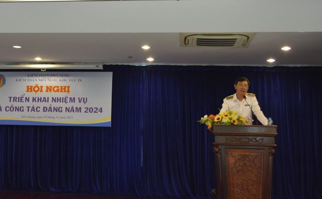 Đảng bộ, KTNN khu vực IX tổ chức hội nghị triển khai nhiệm vụ và công tác Đảng năm 2024