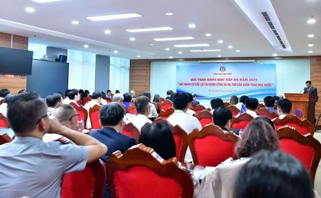 Kiểm toán nhà nước tổ chức Hội thảo khoa học Đẩy mạnh cơ cấu lại tài chính công và vai trò của Kiểm toán nhà nước