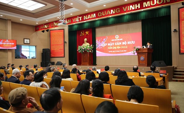 Kiểm toán nhà nước gặp mặt các cán bộ hưu trí nhân dịp đón xuân Quý Mão