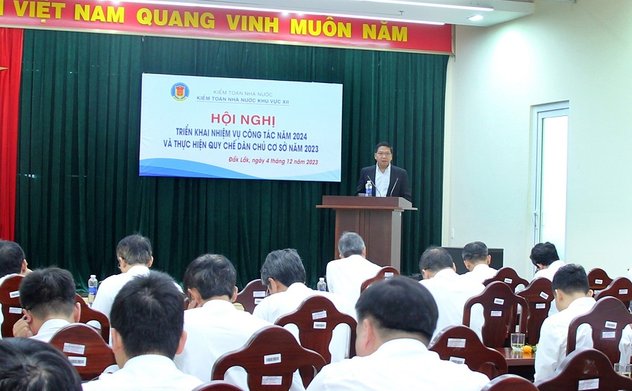 Kiểm toán nhà nước khu vực XII tổng kết công tác năm 2023, triển khai nhiệm vụ năm 2024