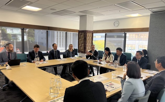 Tổng Kiểm toán nhà nước New Zealand tiếp xã giao Đoàn Kiểm toán nhà nước Việt Nam