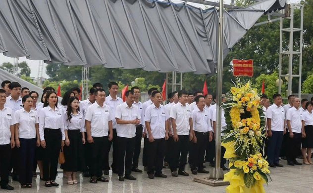 KTNN khu vực XI dâng hương tưởng niệm các anh hùng, liệt sỹ