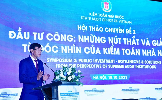 Hội thảo: "Đầu tư công: Những nút thắt và giải pháp từ góc nhìn của Kiểm toán nhà nước" thành công tốt đẹp