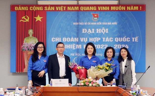 Chi đoàn Vụ Hợp tác quốc tế  tổ chức Đại hội nhiệm kỳ 2022 - 2024
