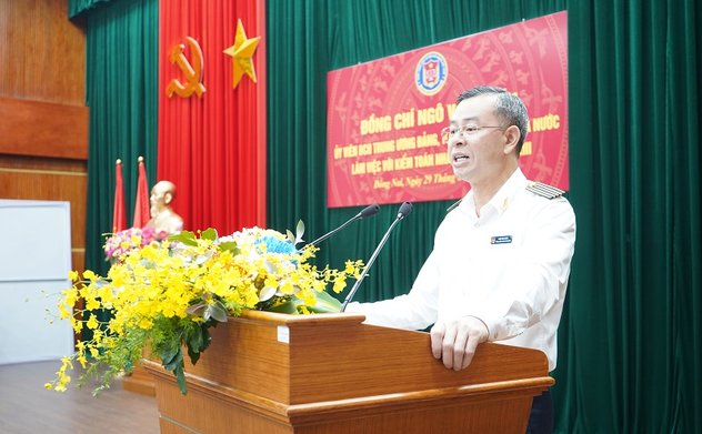 Ủy viên Ban chấp hành Trung ương Đảng, Tổng Kiểm toán nhà nước Ngô Văn Tuấn đã thăm và làm việc với Kiểm toán nhà nước khu vực XIII