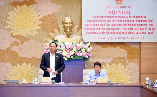 Thực hiện các Nghị quyết của Quốc hội về các Chương trình mục tiêu quốc gia