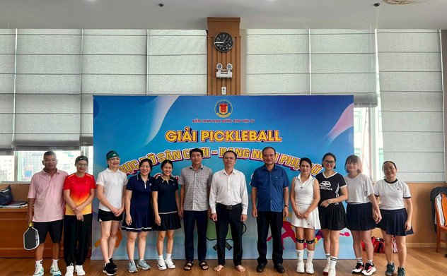 KTNN khu vực IV tổ chức Giải Pickleball và gặp mặt thân mật chào mừng Ngày Phụ nữ Việt Nam 20/10