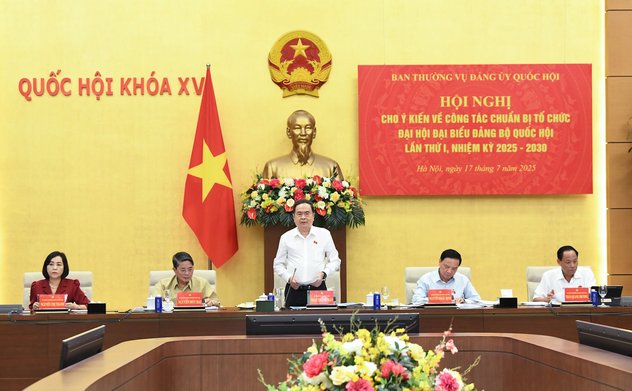 Ban Thường vụ Đảng ủy Quốc hội cho ý kiến về công tác chuẩn bị tổ chức Đại hội Đảng bộ Quốc hội lần thứ I