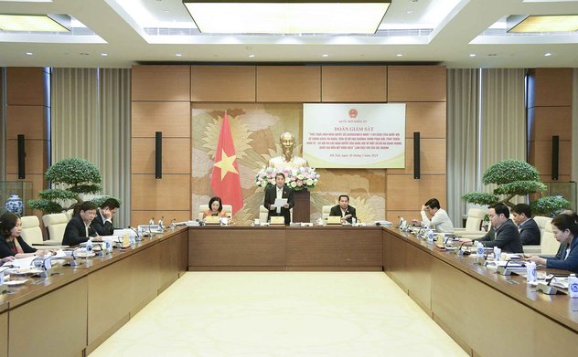 Đoàn giám sát của Quốc hội về việc thực hiện Nghị quyết 43/2022/QH15 làm việc với Kiểm toán nhà nước