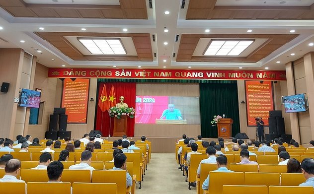 Kiểm toán nhà nước dự trực tuyến Hội nghị Báo cáo viên Trung ương tháng 8