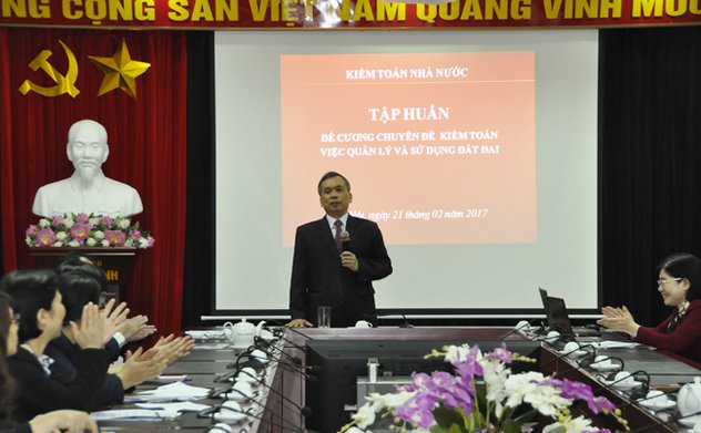 Khai giảng trực tuyến lớp tập huấn Đề cương chuyên đề kiểm toán việc quản lý và sử dụng đất đai