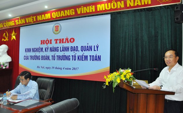 Hội thảo Kinh nghiệm, kỹ năng lãnh đạo, quản lý của Trưởng Đoàn, Tổ trưởng Tổ kiểm toán