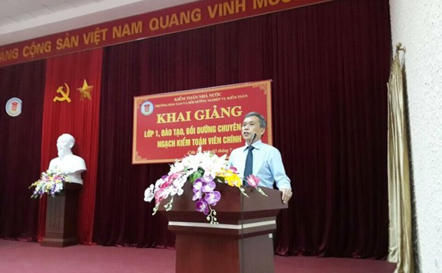 KTNN tổ chức khai giảng lớp đào tạo, bồi dưỡng chuyên môn ngạch Kiểm toán viên chính