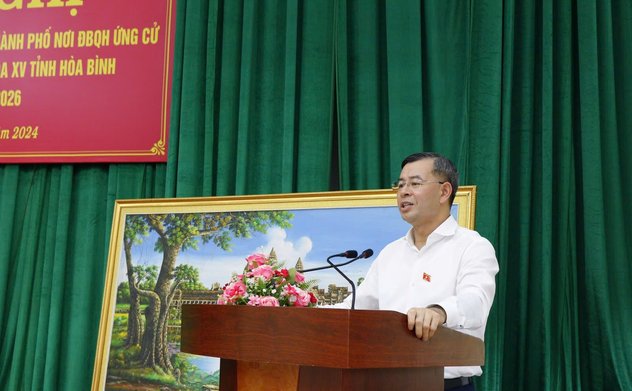 Ủy viên Trung ương Đảng, Tổng Kiểm toán nhà nước Ngô Văn Tuấn tiếp xúc cử tri tại tỉnh Kon Tum