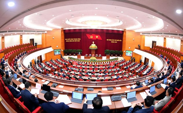 Thông cáo báo chí ngày làm việc thứ nhất Hội nghị lần thứ 14 Ban Chấp hành Trung ương Đảng khóa XIII