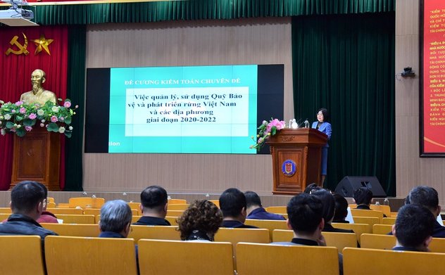 Tập huấn kiểm toán việc quản lý, sử dụng Quỹ Bảo vệ và phát triển rừng