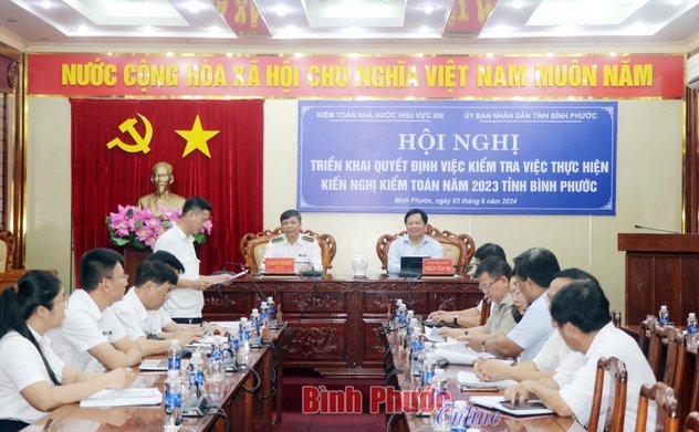 Triển khai quyết định kiểm tra việc thực hiện kiến nghị của Kiểm toán nhà nước