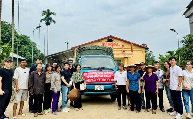 Động viên, chia sẻ, hỗ trợ đồng bào huyện Trấn Yên, tỉnh Yên Bái