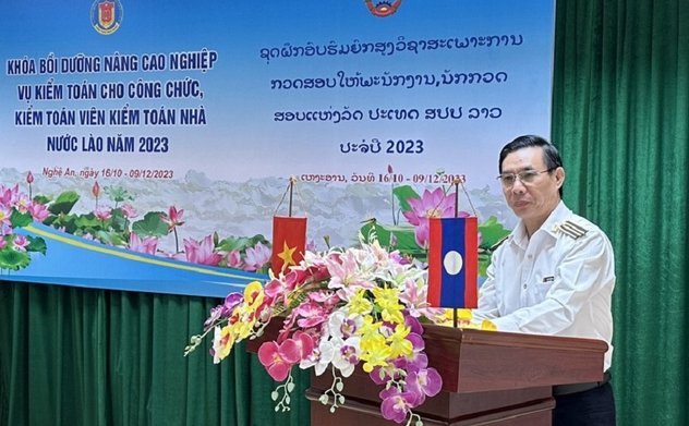 Khai giảng Lớp bồi dưỡng nâng cao nghiệp vụ kiểm toán cho công chức, Kiểm toán viên, Kiểm toán nhà nước Lào