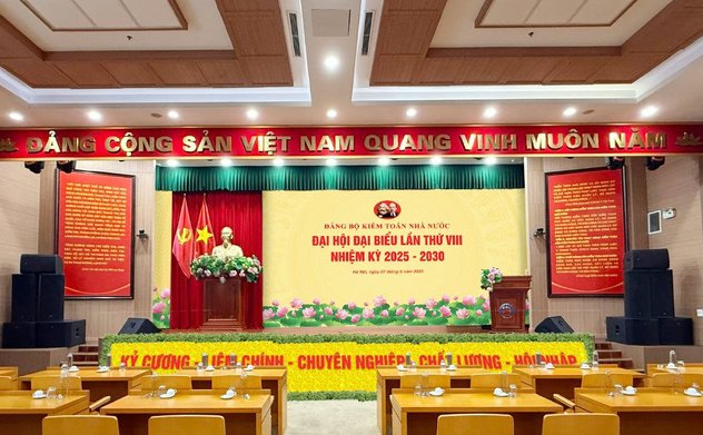Ngày mai, 07/6, Đại hội đại biểu Đảng bộ Kiểm toán nhà nước lần thứ VIII, nhiệm kỳ 2025-2030 chính thức khai mạc