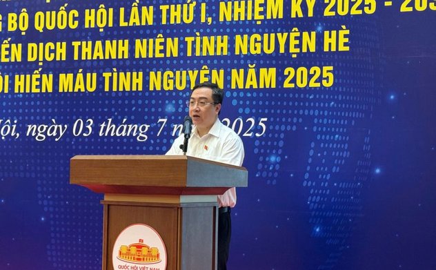 Đoàn Thanh niên Quốc hội phát động thi đua chào mừng Đại hội đại biểu Đảng bộ Quốc hội và Ngày hội hiến máu tình nguyện